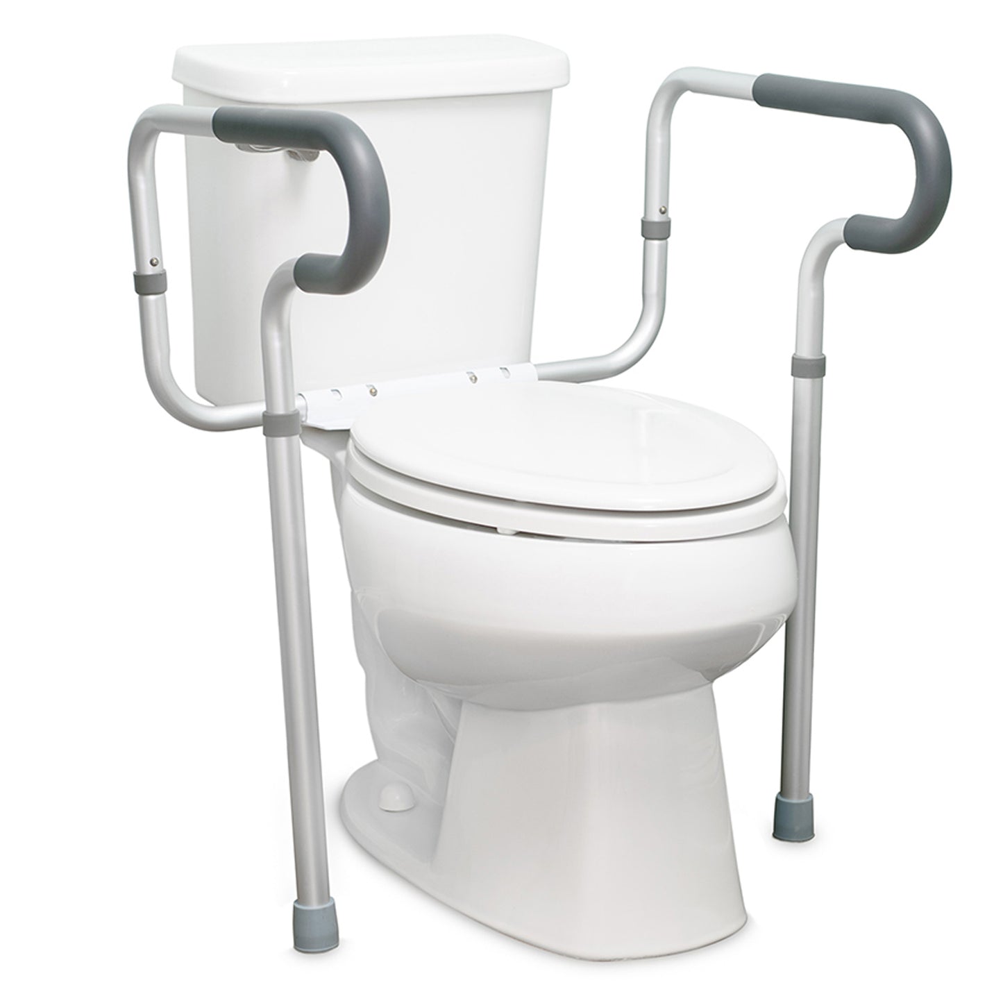 FRAME, TOILET SFTY W/WATERFALLARMREST 19-23.5"