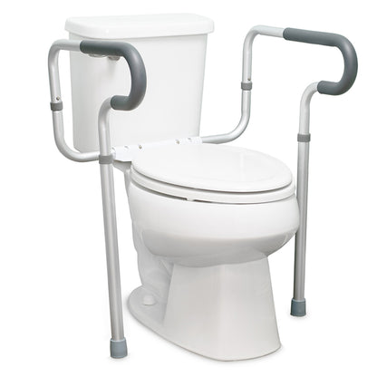 FRAME, TOILET SFTY W/WATERFALLARMREST 19-23.5"