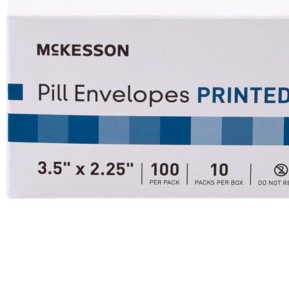 ENVELOPE, PILL PRINTED