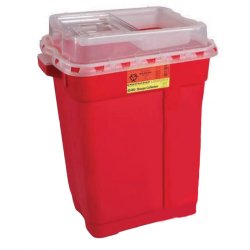 CONTAINER, SHARPS RED 19GL