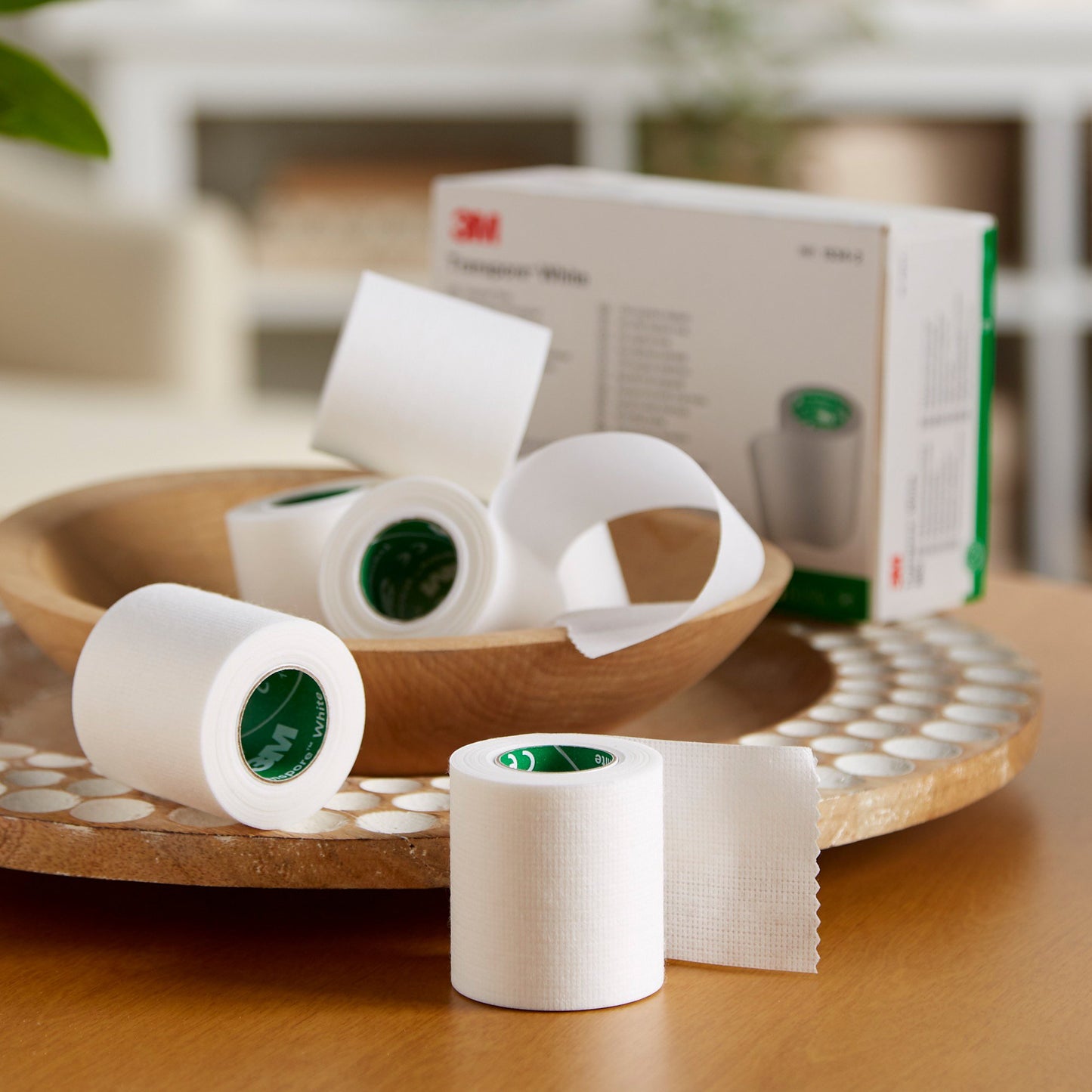TAPE, ADHSV TRANSPORE WHT 2"