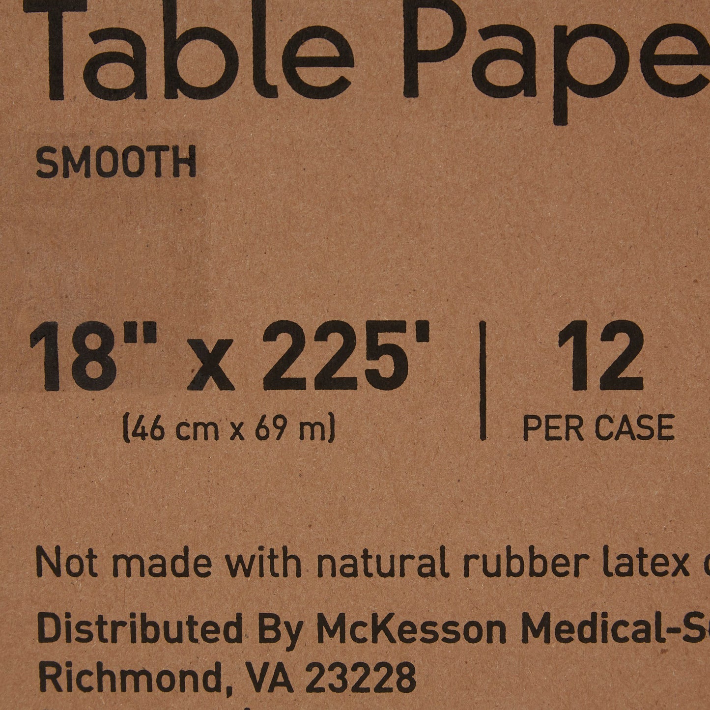 PAPER, TABLE SMTH ECON WHT 18"X225'