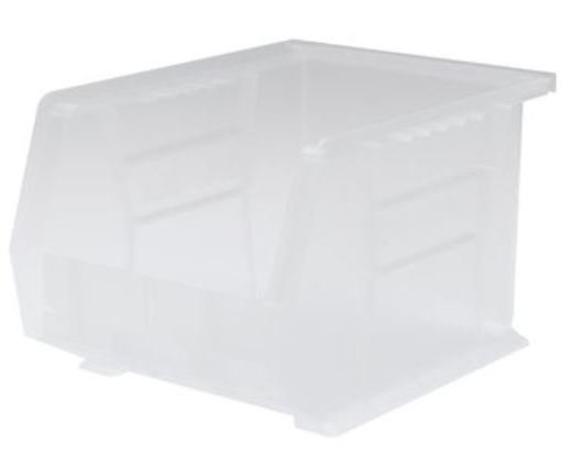 BIN, STORAGE SEMI CLR 10 3/4"X8 1/4"X7"