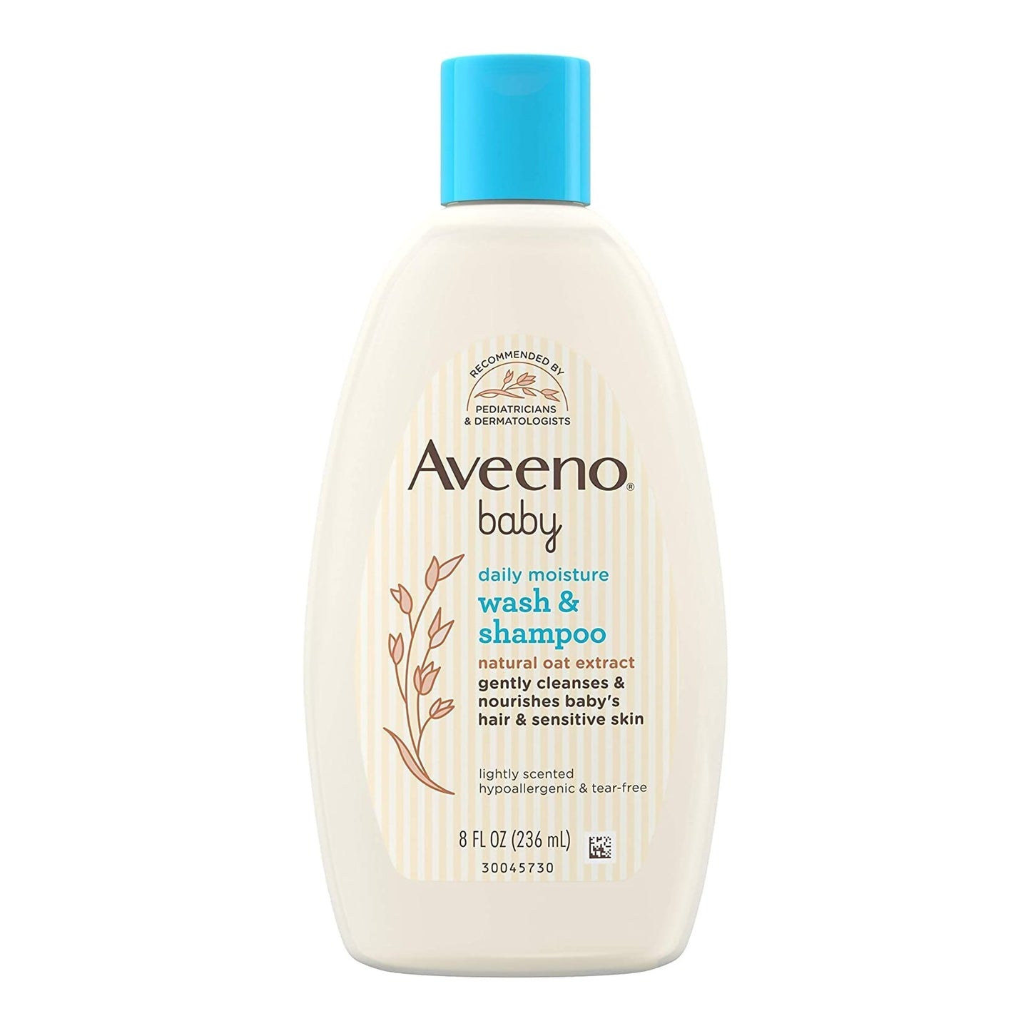 AVEENO, DAILY MOISTURE WASH/SHAMPOO BABY 8OZ