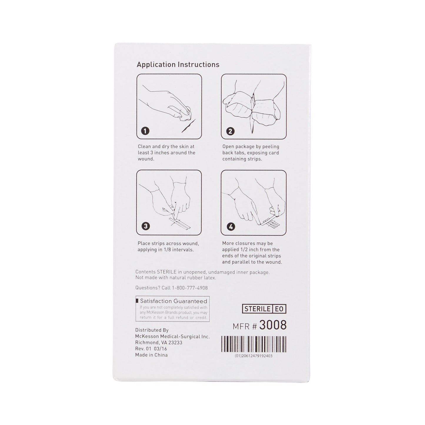 CLOSURE, SKIN REINF LF 1/4X1.5"