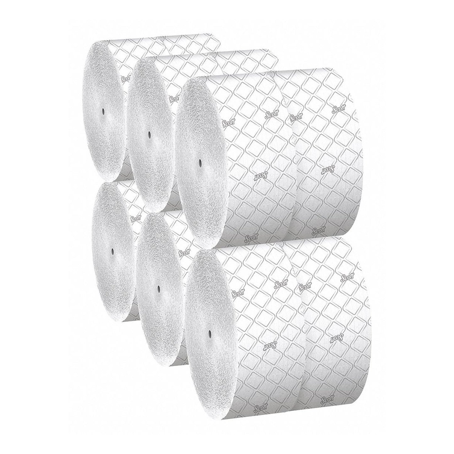 TISSUE, TOILET CORELESS JR 2PLY