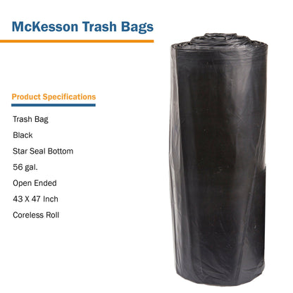 LINER, CAN BLK 1.50MIL 43"X47"56GL