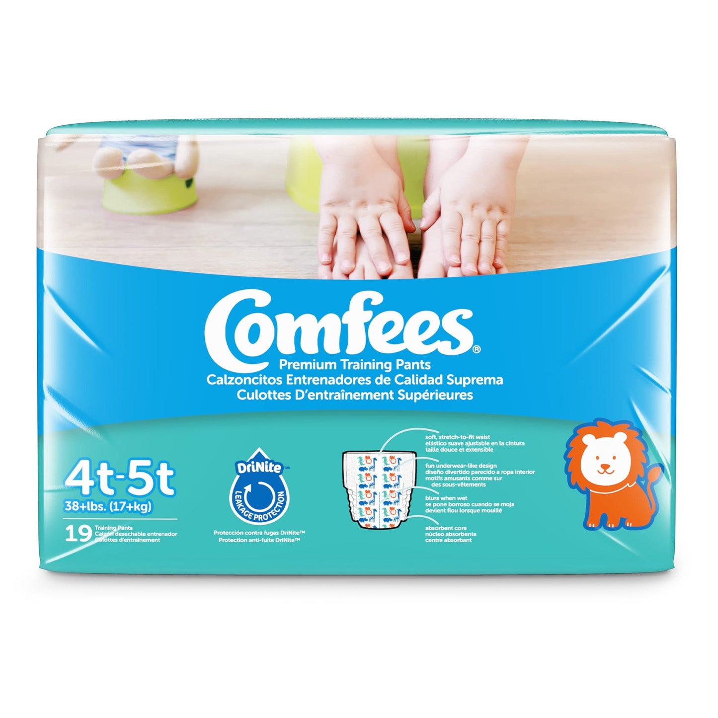 PANTS, TRAINING COMFEES BOYS 4T-5T