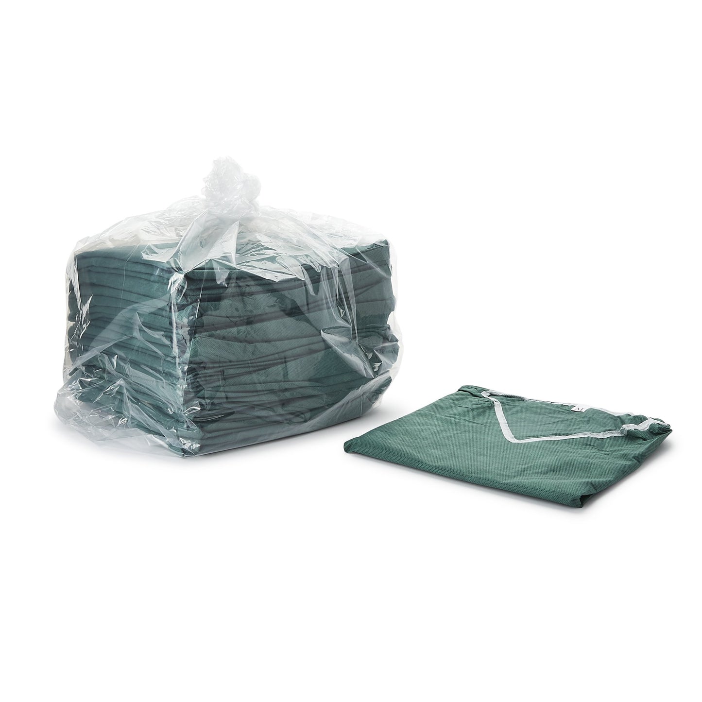 SHIRT SCRUB GRN MED 30/CSNONWOVEN 38-40"