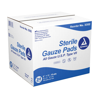 PAD, GAUZE 2X2X12
