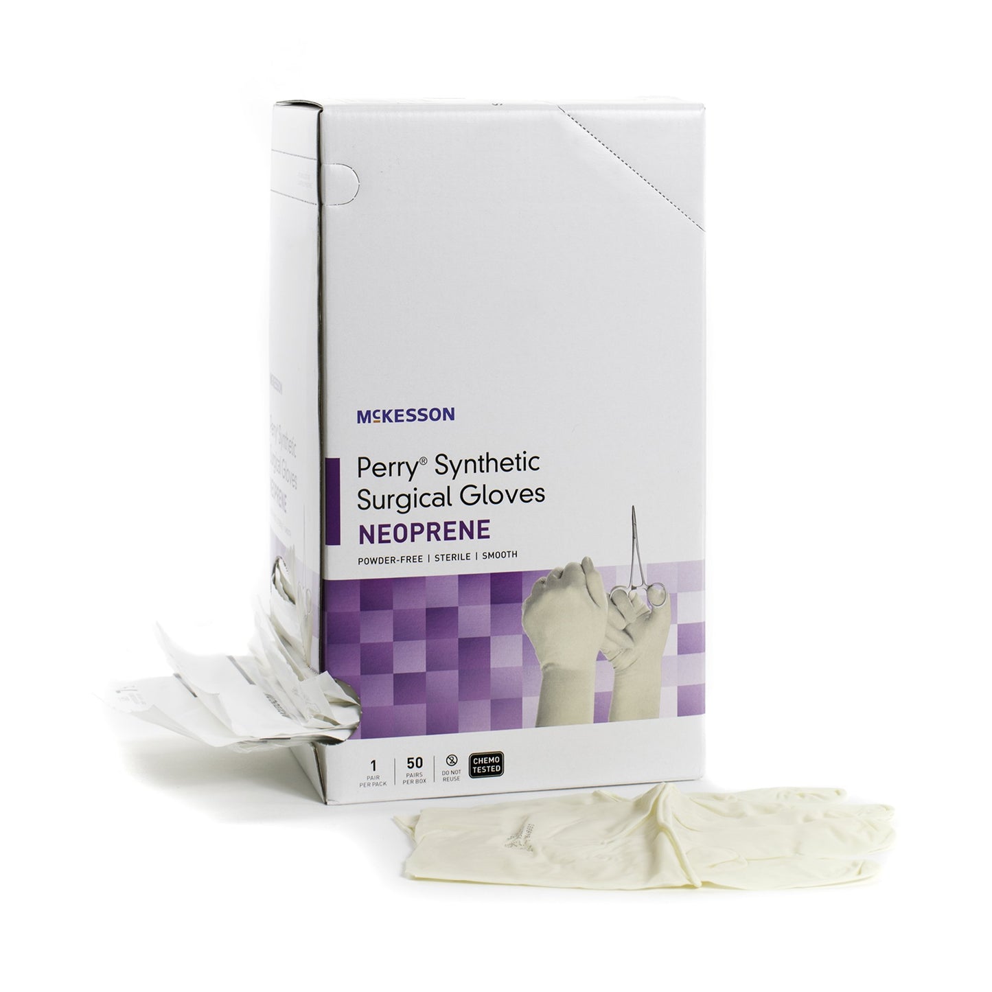 GLOVE, SURG NPRN 6.0 STR2 SMTHCHEMO