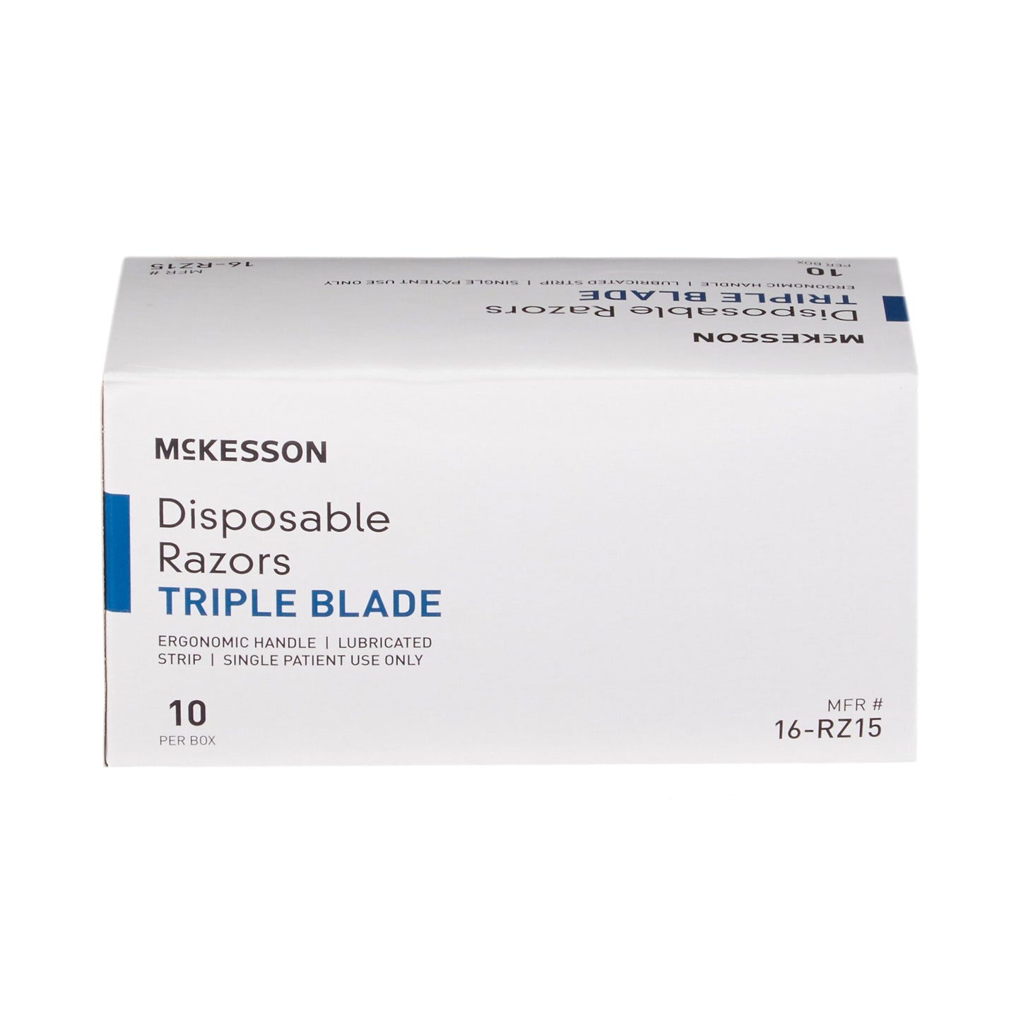 RAZOR, TRPLE BLADE ERGO HNDL W/LUBE