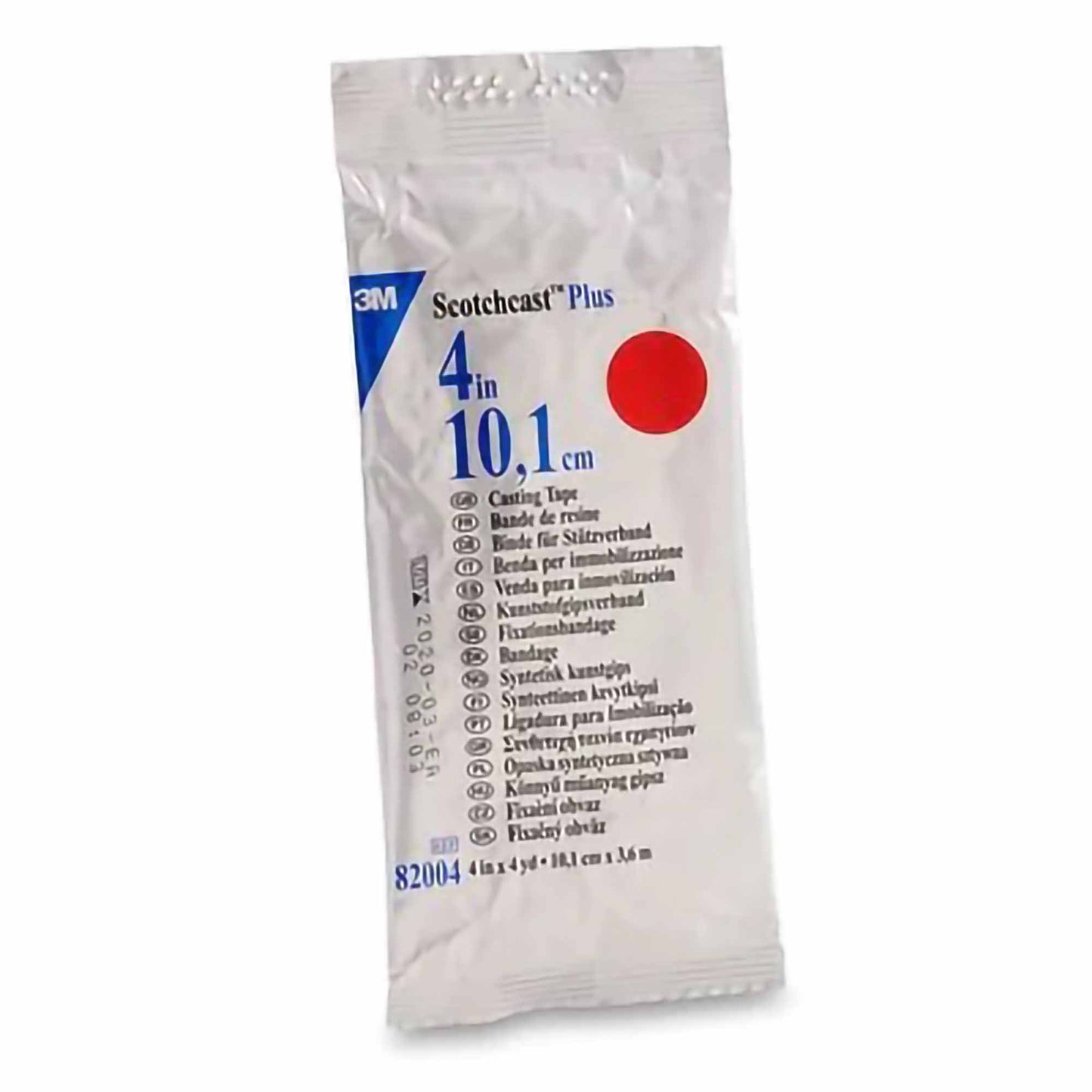 TAPE, CAST SCOTCHCAST 4"X4YDSRED