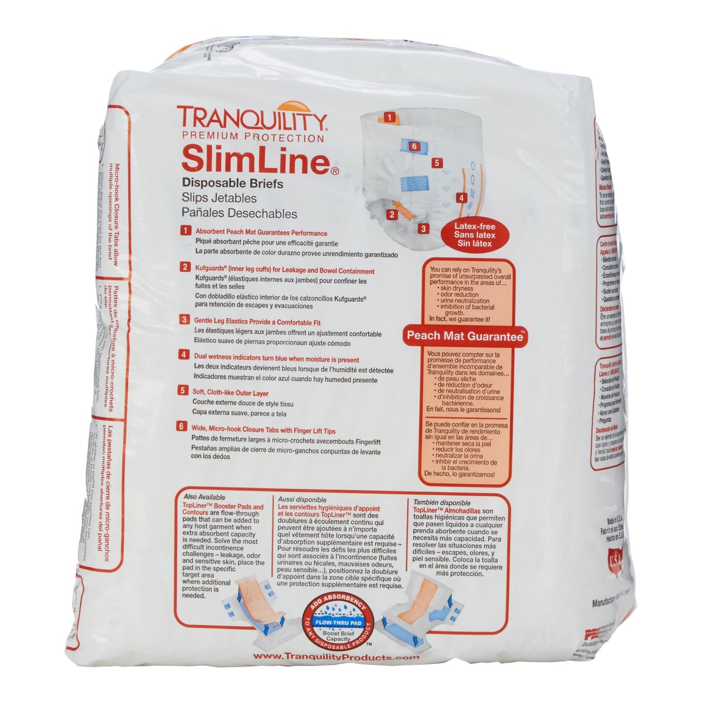 BRIEF, TRANQUILITY SLIMLINE ADLT XSM 18"-26"