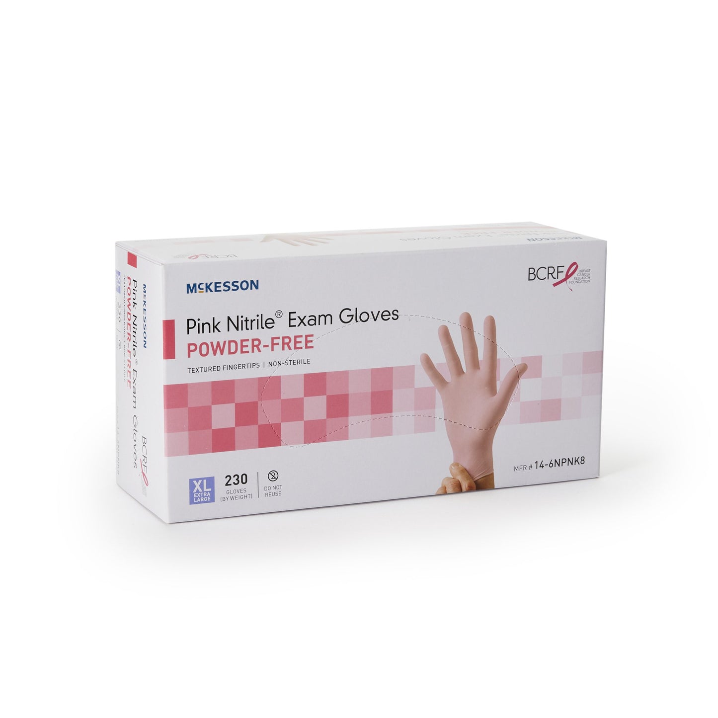 GLOVE, EXAM NTRL XL N/S PNK 3.0