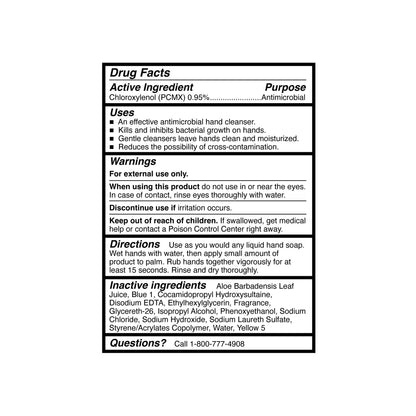SOAP, HAND ANTIMICROBIAL W/ALOE UNIV 800ML