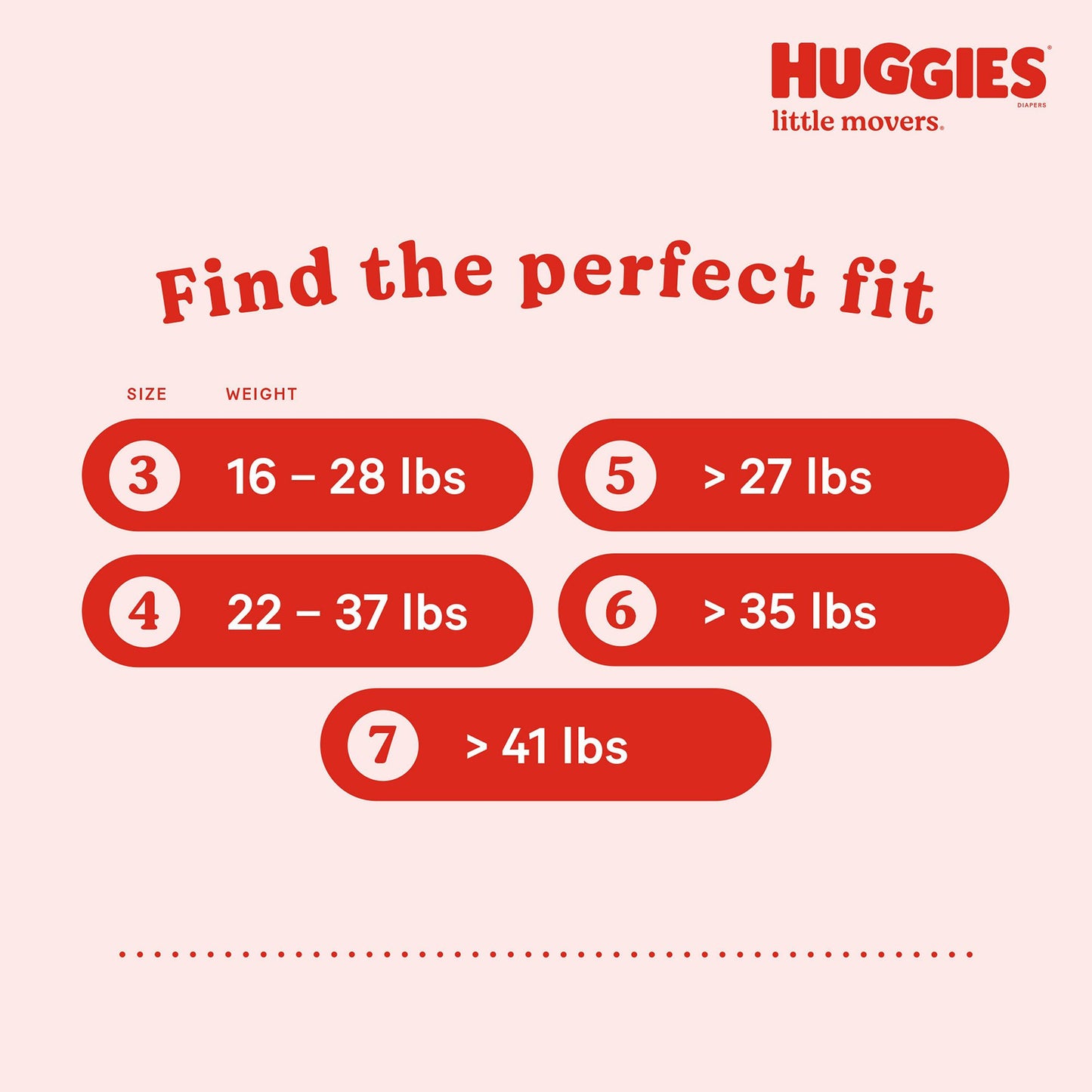 DIAPER, HUGGIES LITTLE MOVERSSZ7