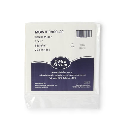 WIPE, CLEANROOM ISO CLASS5 STRWHT 9X9"