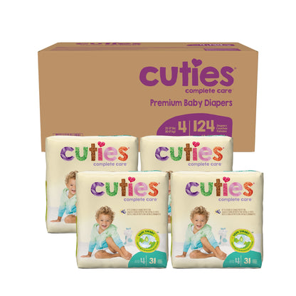 DIAPER, BABY CUTIES SIZE4