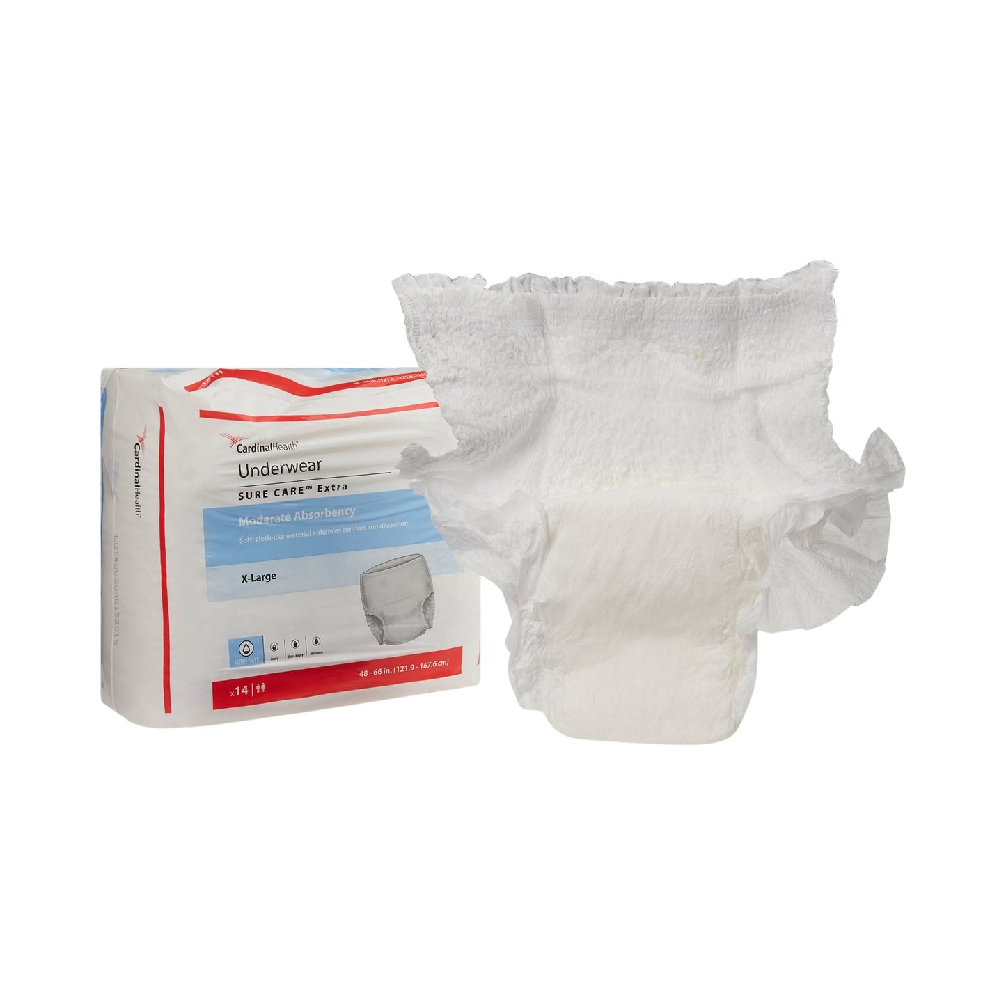 UNDERWEAR, INCONT PROT XLG
