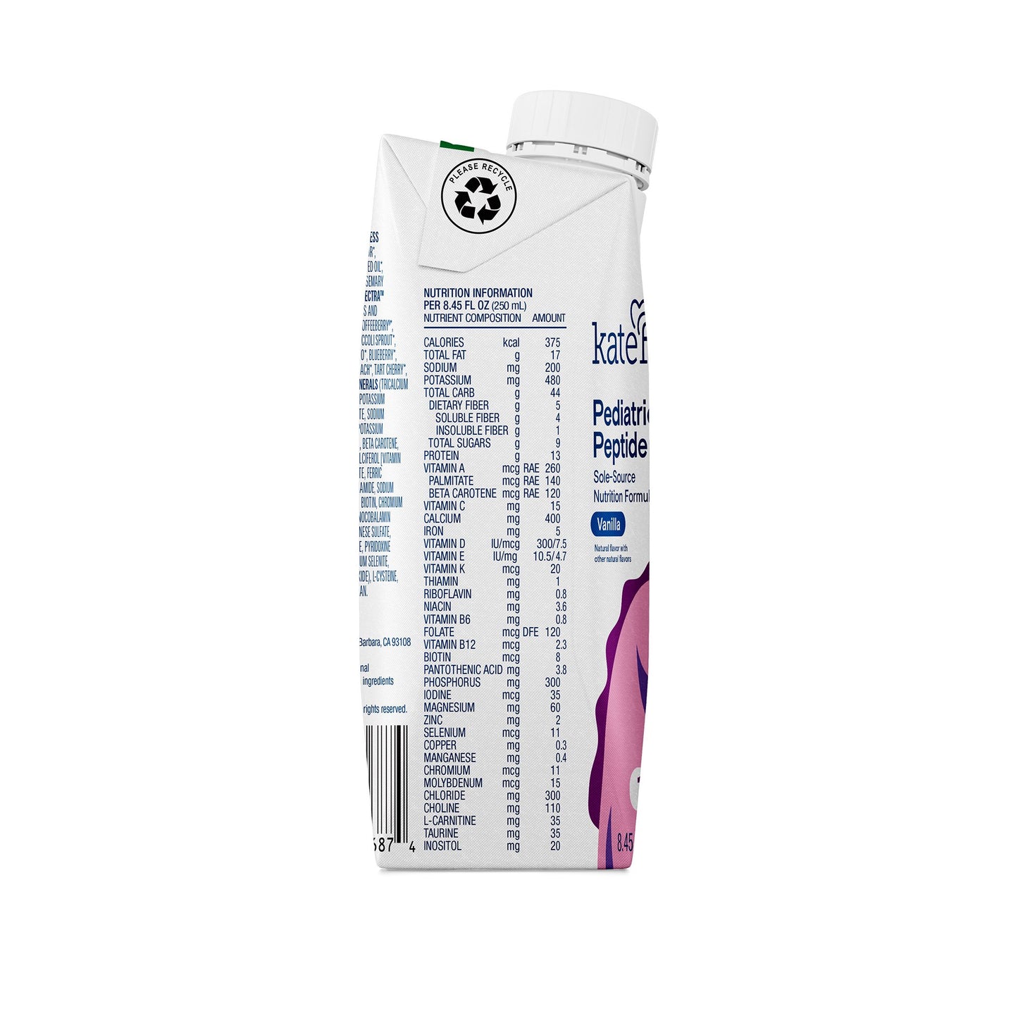 SUPPLEMENT, PEDIATRIC PEPTIDE1.5 VAN 8.45 FL OZ