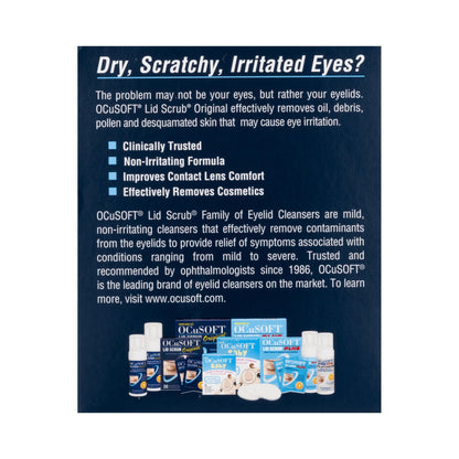 OCUSOFT LID SCRUB, PACKET