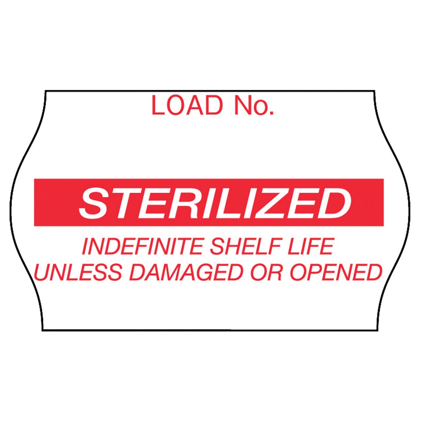 LABEL, FOR 1256A GUN RED