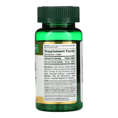 IRON, TAB 65MG