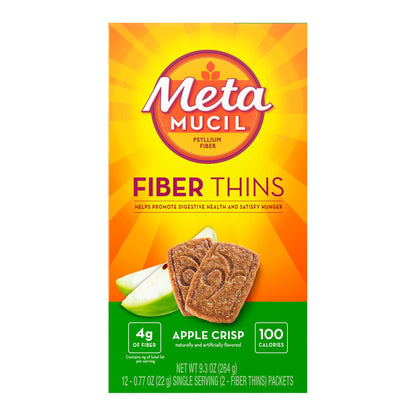 METAMUCIL FIBER, WAFER APPLE CRISP