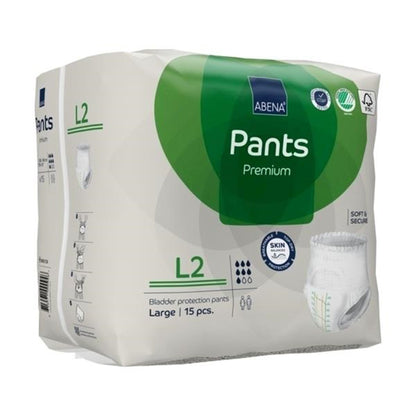 UNDERWEAR, INCONT ABENA PROT PREM L2 LG