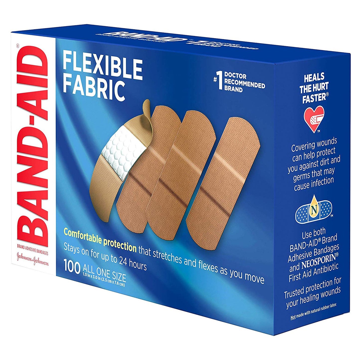 BANDAGE, ADHSV FLEX 1"X3"