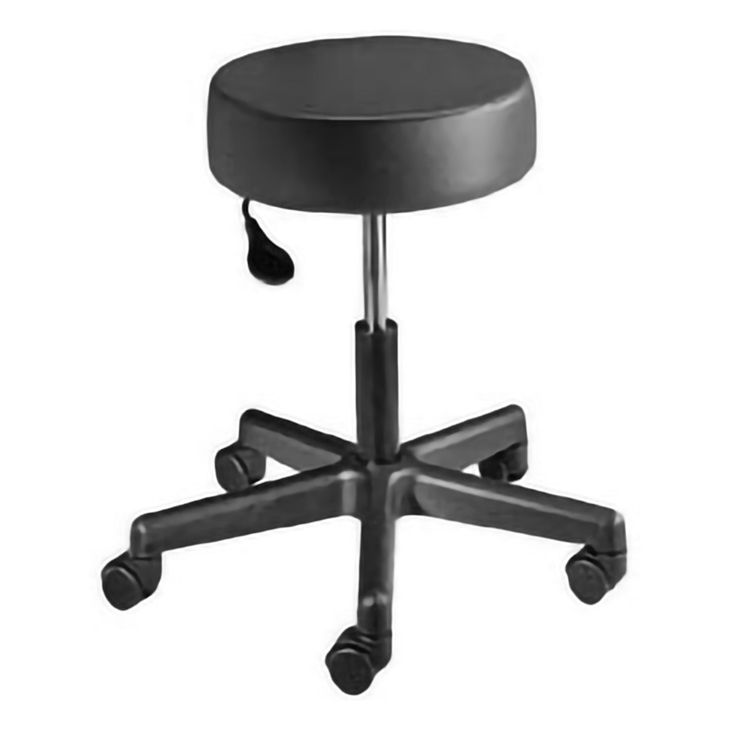 STOOL, EXAM PNEU 5LEG BLKMGM81