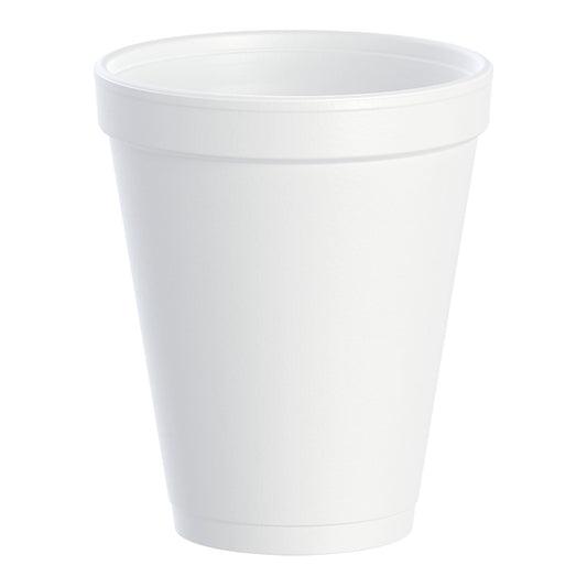 CUP, FOAM TALL WHT 10OZ