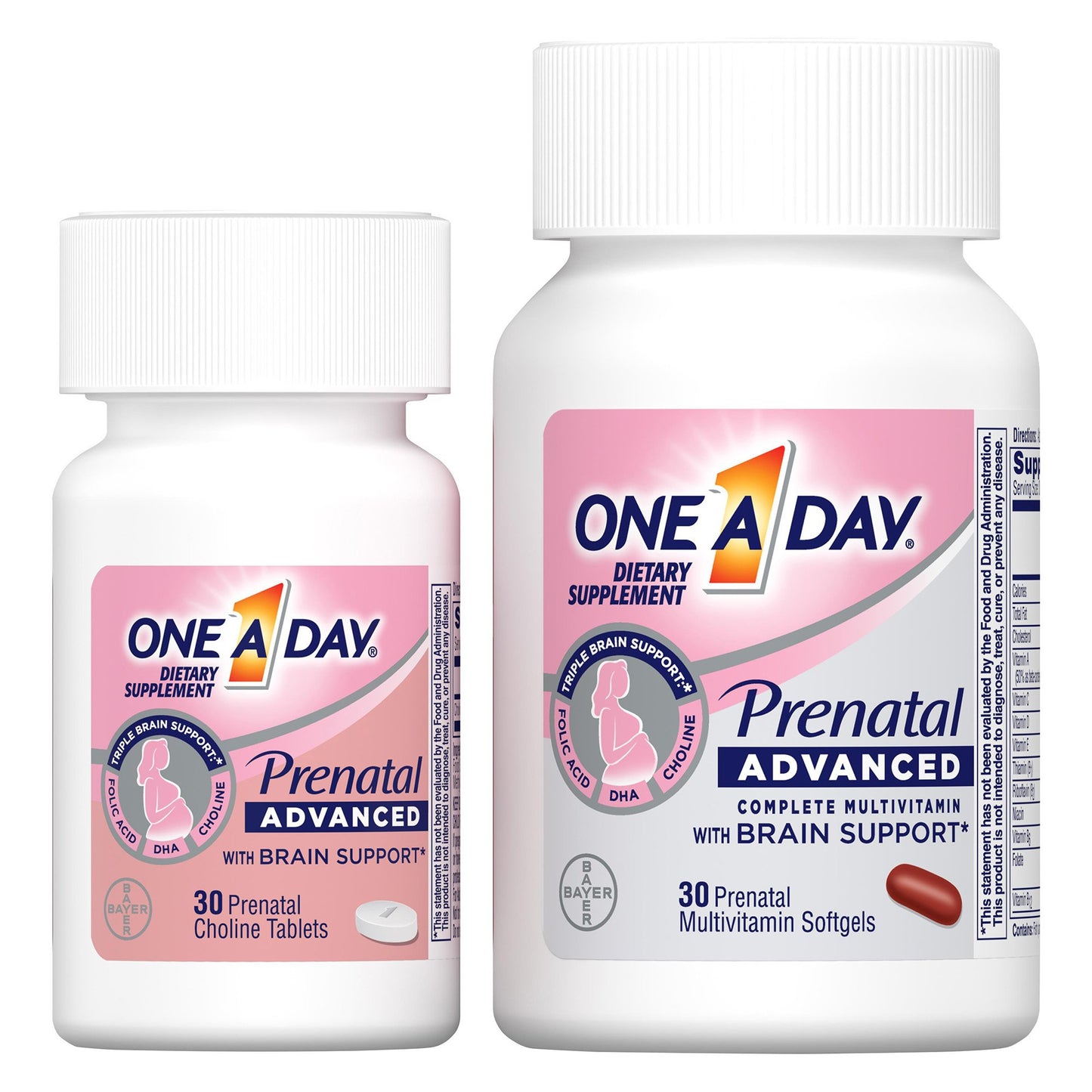 ONE-A-DAY, SGEL PRENATAL ADV MULTIVITAMIN