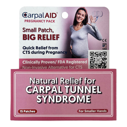 PATCH, HAND CARPAL AID PATCH PREGNANCY PK SM