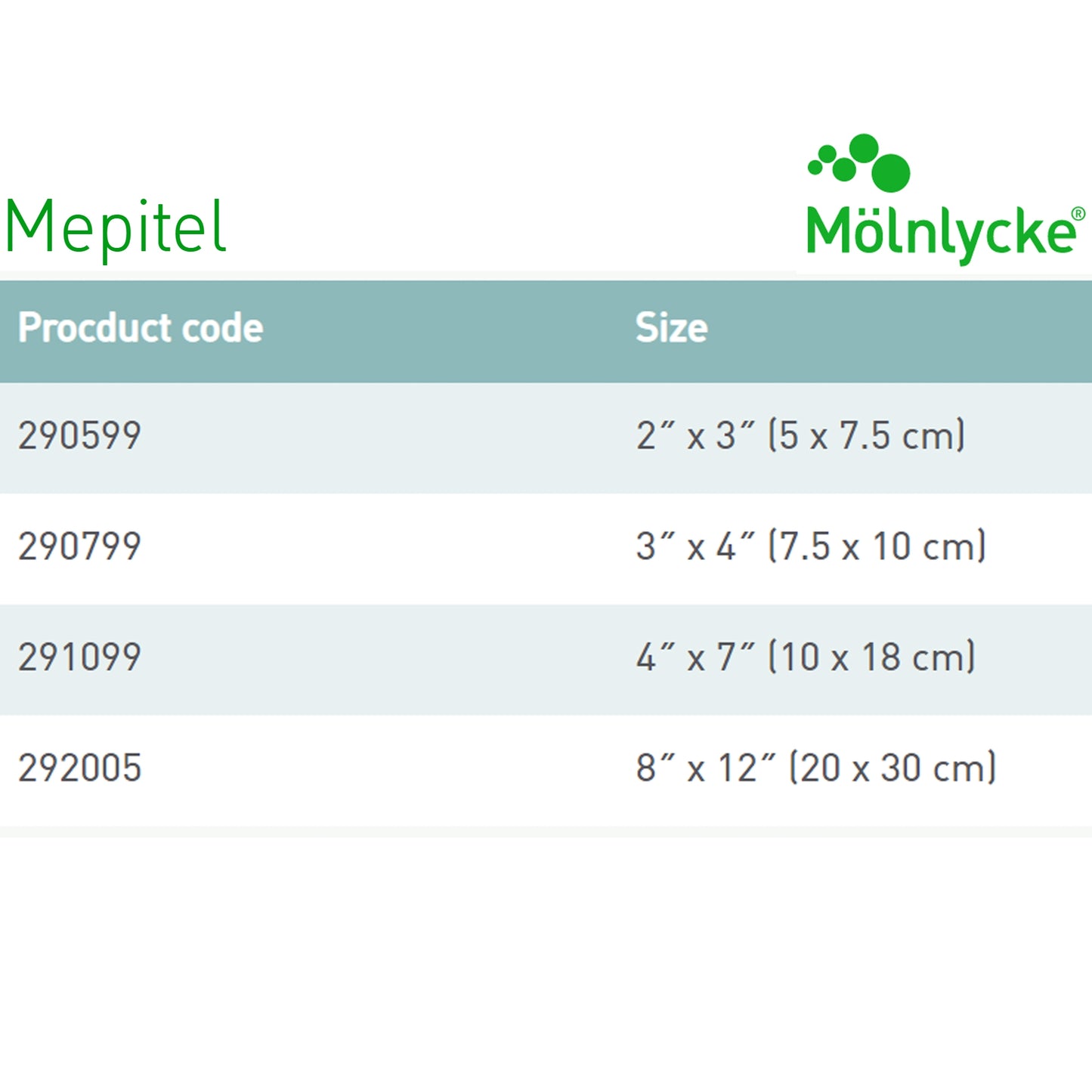 DRESSING, SILICONE MEPITEL STR3"X4"