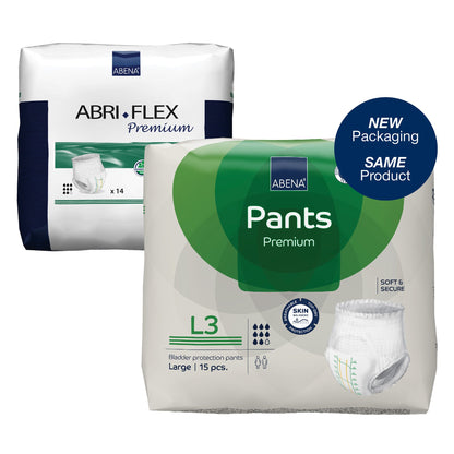 UNDERWEAR, INCONT ABENA PROT PREM L3 LG