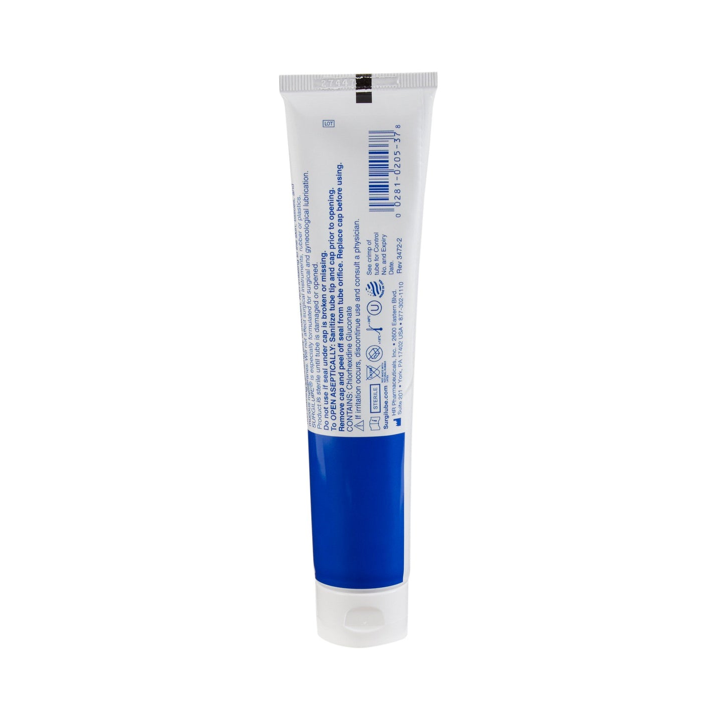 LUBRICATING JELLY, SURGILUBE STR TU 4.25OZ