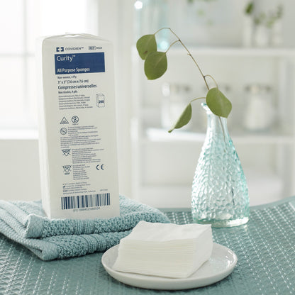 SPONGE, GAUZE CURITY 4PLY 3"X3"