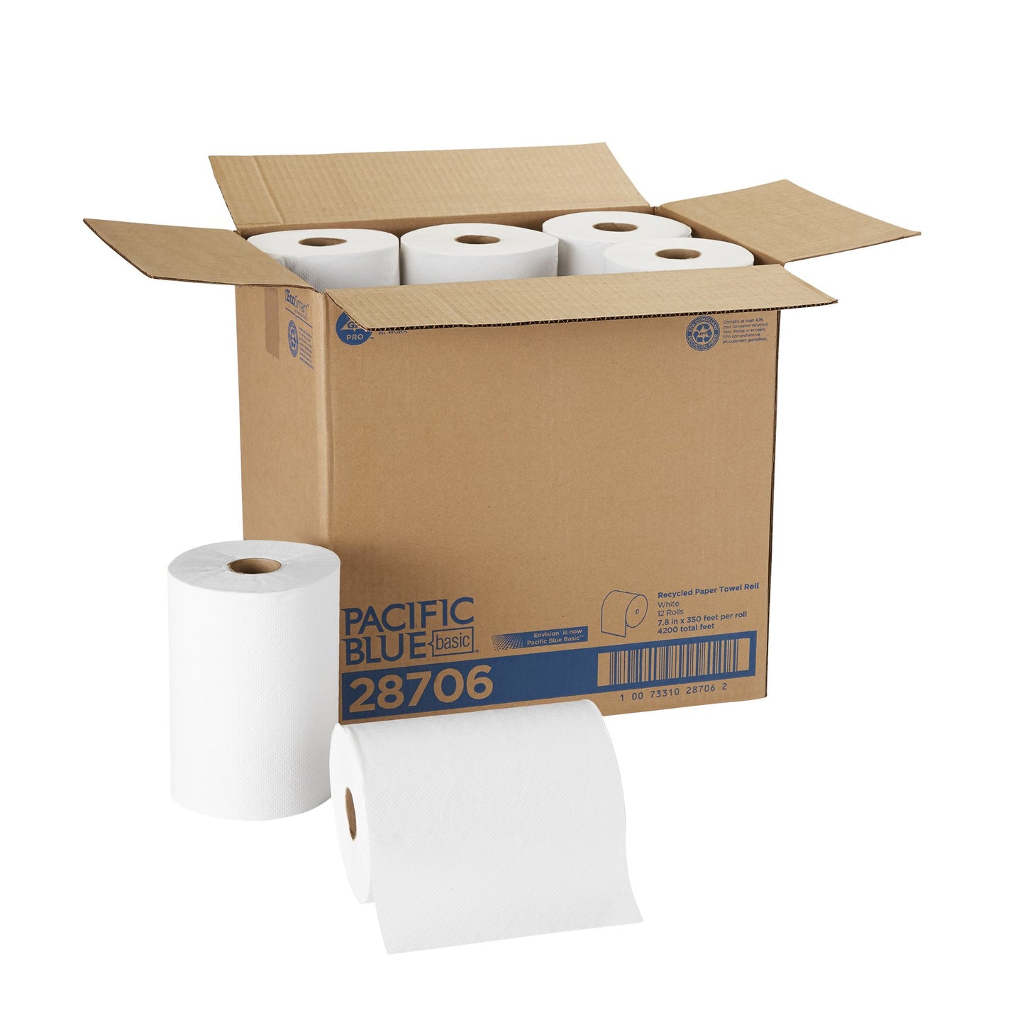 TOWEL, PAPER HRT WHTGEORGP