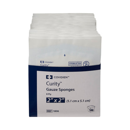 SPONGE, GAUZE 8PLY STR 2"X2"