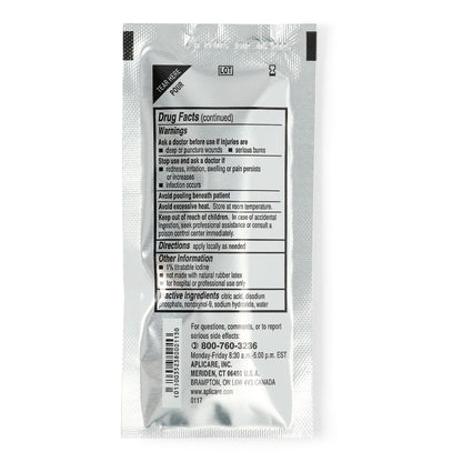 SOLUTION, POVIDONE IODINE POUCH