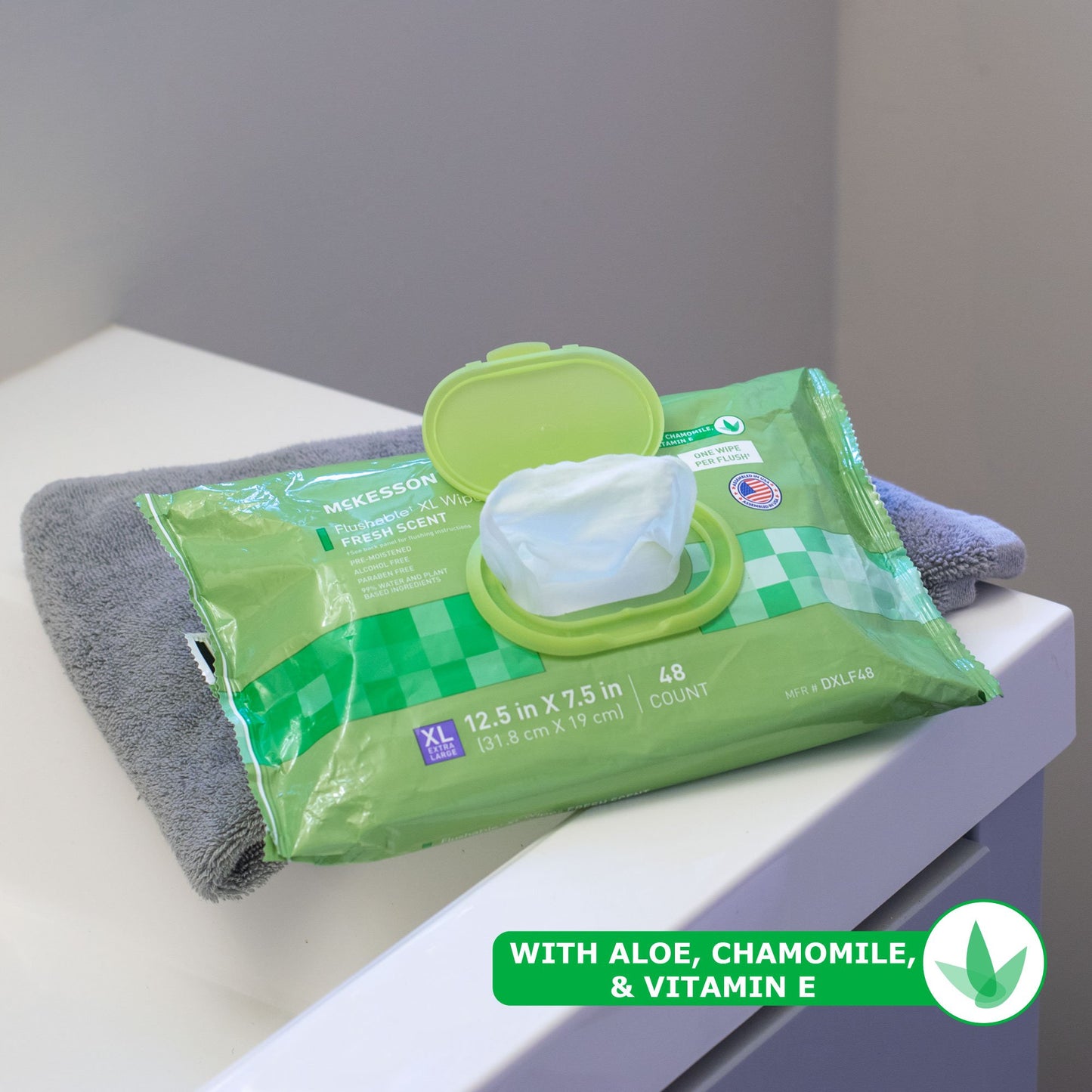 WIPE, WET FLUSHABLE XL SCENTEDSFT PK W/LID