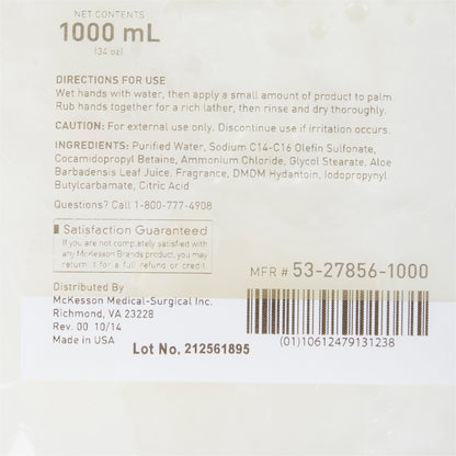 SOAP, GENTLE LOTION DISC 1000ML