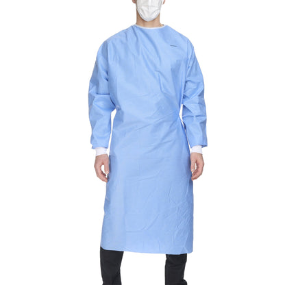 GOWN, SURG N/WOVN STR AAMI LVL3 SET-IN W/TWL XLG