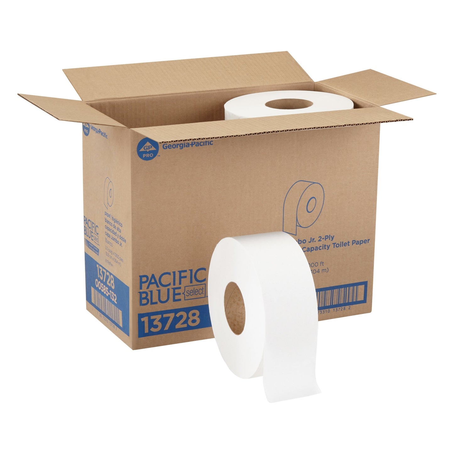 TISSUE, TOILET ACCLAIM 2PLY 1000FT WHT