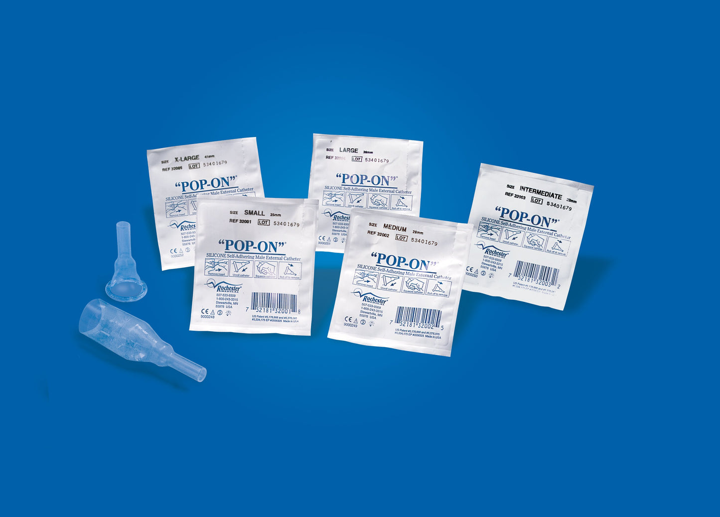 CATHETER, MALE EXTERNAL POP-ONMED