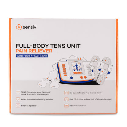 TENS UNIT, FULL BODY SENSIV W/FT ATTACHMENT PAIN RELIEF