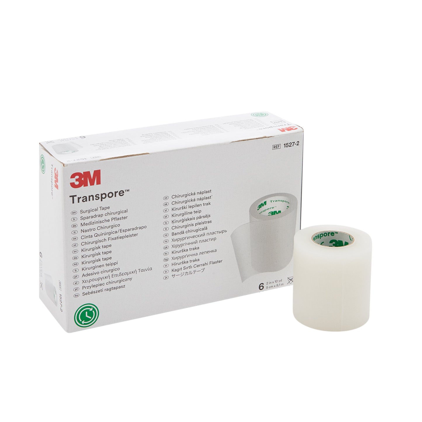 TAPE, ADHSV TRANSPORE 2"X10YDS