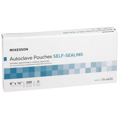 POUCH, SELF SEAL ECON 8X16